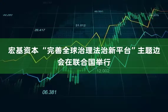 宏基资本 “完善全球治理法治新平台”主题边会在联合国举行